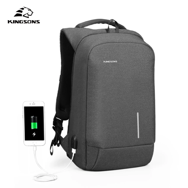 Kingsons 15 17 inch Laptop Backpack Men Multifunction