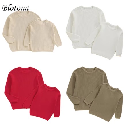 Blotona 1PC Mommy and Me Matching Sweaters Tops for Winter