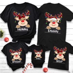 Merry Xmas Matching Family Christmas Shirts Family Christmas Shirts