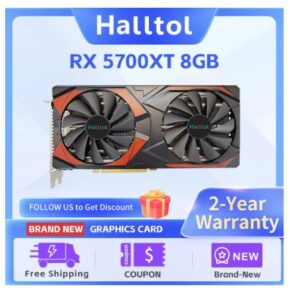 Halltol RX 5700XT 8GB Graphics Card GPU GDDR6 256-bit