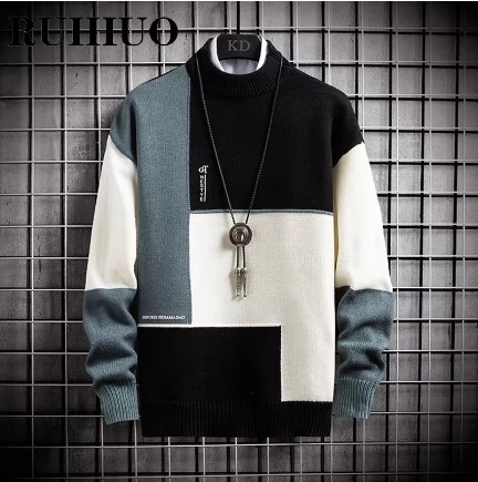 Korean Sweater Men Clothing Korean Fashion Men Sweater