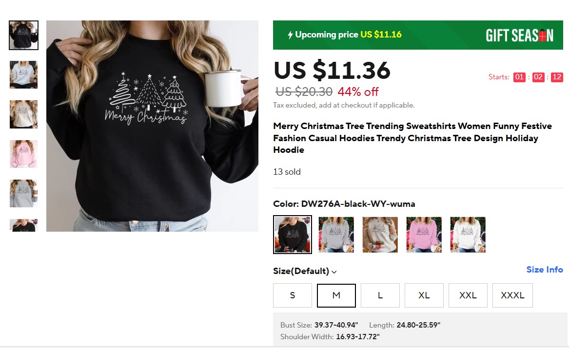 Merry Christmas Tree Trending Sweatshirts