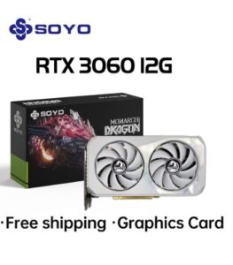 SOYO New Gaming Graphics Cards NVIDIA GeForce RTX 3060 12GB GDDR6