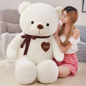 White Large Teddy Bear