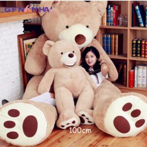 1pc 100cm American giant bear plush toy cute Teddy bear