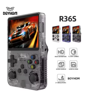 BOYHOM R36S Retro Handheld Video Game Console Linux 3.5 Inch