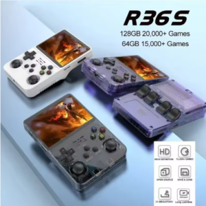 R36s Handheld Game Console Linux 3.5 Inch Ips Screen Portable